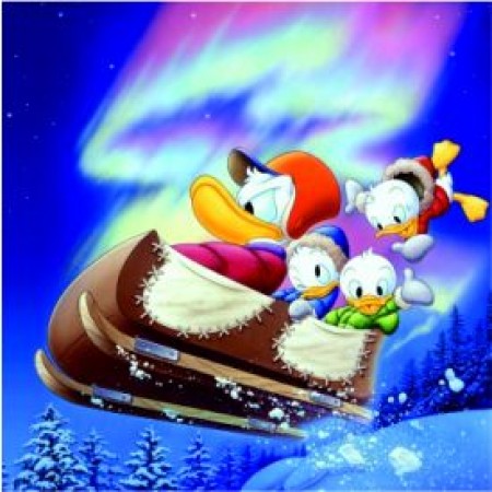 Puzzle magnetic Donald si copiii